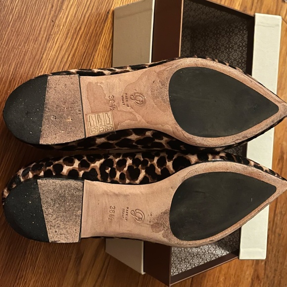 M Gemi Stellato Anello Leopard print flats 38 1/2 - Picture 2 of 4